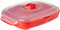 Sistema 8080900 Cuocibacon Microwave in Polipropilene per Microonde Rosso