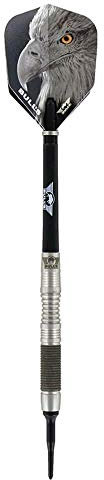 BULL'S Eagle 2 85% Tungsten Softtip Dart - 20 Gramm - Präzisionsgefertigter Dart für ernsthafte Spieler