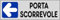 Adesivo 15X5 Porta Scorrevole (a Sinistra)