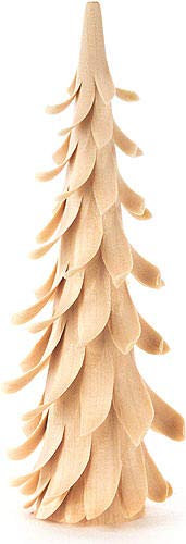 Dregeno Seiffen Spiralbaum Natur - 13 cm