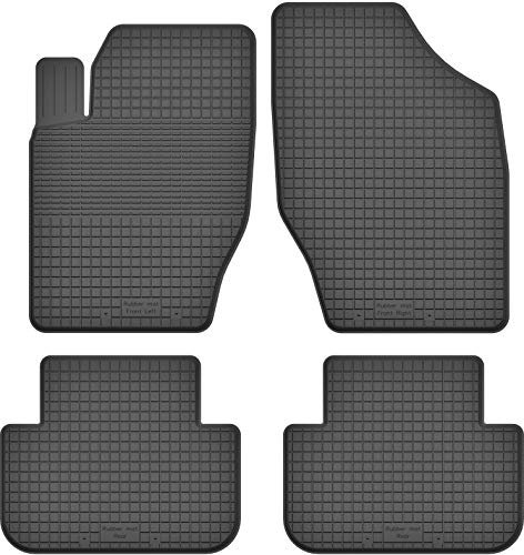 Gummimatten Fußmatten Hoher Rand 15 mm für Citroen C4 I / C4 II/Peugeot 307/308 I - Passgenau