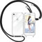 Nupcknn Handykette für iPhone 7/8/SE 2020/2022 Hülle mit Band,Dünn Transparent Handyhülle (Abnehmbar) Necklace mit Kordel zum Umhängen Kameraschutz Handy Kette Stossfest Schutzhülle(Transparent, 4.7)