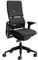 Steelcase Please Ergonomischer Bürodrehstuhl mit höhenverstellbarer Lumbalstütze Onyx Schwarz, 66 x 64 x 108