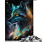 Puzzles 1000 Teile für Erwachsene Nebula Wolf Puzzles für Erwachsene Holzpuzzle Home Decoration Puzzle (Größe 50x75cm)
