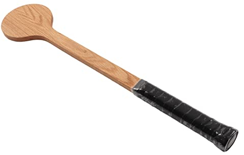 Tennis Pointer Schläger Swing Übungstrainingshilfe für professionelle Spieler, Jugendliche, Tennistrainer Tennislöffel Trainer Roteiche Löffel Holz Trainingshilfe mit Aufbewahrungstasche (60 cm)