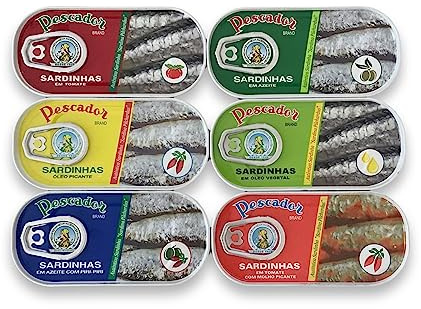 Pescador Sardinen Mix - 6 Arten - Portugal