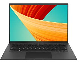 LG Ordinateur portable léger GRAM 14, HW TPM, Windows 11PRO, Core I5 avec VPRO, 16 Go DDR, 256 Go SSD, IPS, MIL-STD810G, TH4, HDMI, USB-C, USB 3.2, Micro-SD, HP-Out, reconnaissance faciale, SPK,