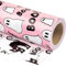 RUSPEPA Halloween Wende-Geschenkpapierrolle – Mini-Rolle – 43,2 cm x 10 m – Geister- und schwarze Katzen-Design, perfekt Für Halloween-Dekorationen, Urlaub, Party