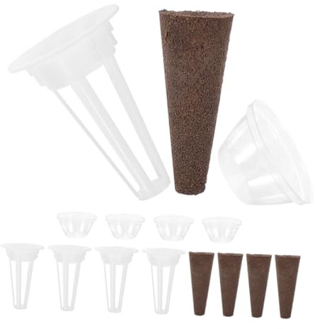 KONTONTY 1 Set Hydrokultur Anbau Set Korb Anbau Set Hydrokultur Gartensysteme Für Den Innenbereich Hydrokultur Becher Wachstumszubehör Hydrokultur Anbauturm Netztöpfe Hydrokultur