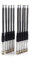 (10-Pack) 27Mhz 9-Inch to 51-inch Retractable CB Antenna for Cobra HH50WXST C75WXST Midland 75-822 75-785 MHS75 Uniden BC75XLT PRO401HH BC125AT Handheld CB Radio Transceiver with BNC Connector