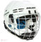 Bauer Kinder Eishockeyhelm nit Schutzgitter PRODIGY-Serie für Kids Helm Eishockey, weiß, one Size