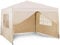 VonHaus Carpa Plegable, Festivales y Fiestas - Cenador Plegable con Laterales - Espacioso Cenador 2x2 m Multiusos - Gazebo de Alta Resistencia con 2 Años de Garantía (Marfil, 3x3m)