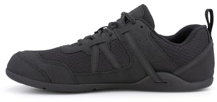 Xero Shoes Prio Laufschuhe für Damen — Nullabsatz, Breite Zehenbox, Barfuß-Laufgefühl für Damen — Schwarz, Größe 39 EU