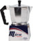 Maury's Caffettiera Italiana in Alluminio Express Mica La Moka caffè Espresso Italiano (3 Tazze)