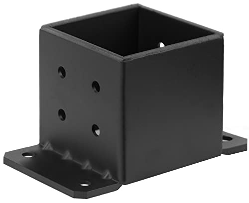 eoere 2 PCS 6x6 Post Base, 8-Gauge Heavy Duty Concrete Post Anchor Bracket