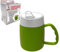 Dr. Bone's Therapeutics ® Mug with Internal Cone with Spouted Lid with Small Opening, Spill-Proof, Drinking aid, Thermo Mug, Feeding Cup Drinking Aid Adult Drinking Cup Sippy Cup 140 ml (Green)