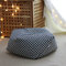 VERCART Boho Ottoman Pouf Hocker Ungefüllt Bodenkissen Sitzpouf Sessel Sitzkissen Boden Geflochten Sitzhocker Beiläufig Sitzpuff Puff Hocker Abdeckung 53x53x20cm Hahnentritt