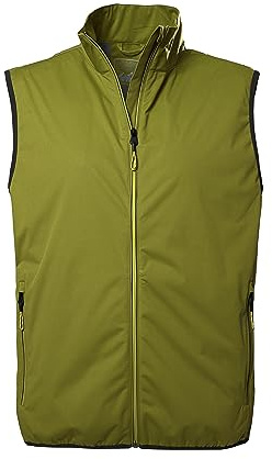 killtec Herren 2-Lagen Funktionsweste/Weste mit Stehkragen, packbar KOS 257 MN VST, pistazie, 4XL, 41365-000