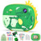 CHAKEYAKE Sofortbildkamera Kinder, 1080P 2,4 Zoll Bildschirm Kinderkamera mit Fotoclip, Kamera Tasche, 32G Karte, Fotoapparat Kinder Sofortdruck, Geschenk für Kinder 3-12 Jahren