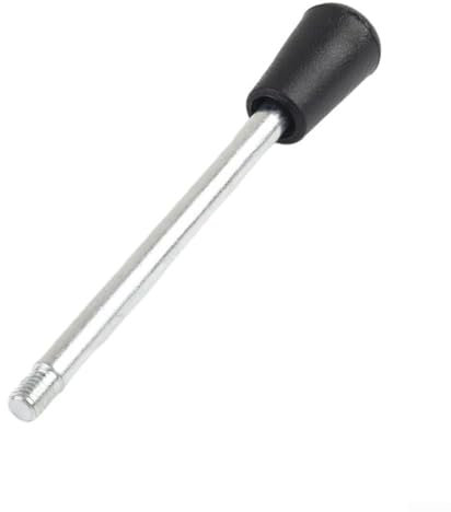 M6 Arbeitsstange, Werkzeugmaschinengriff, Karbonstahl, geeignet für Tischbohrmaschinen (M10 × 185 mm)