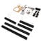 ZJchao Open Frame Computer Case, Gaming Pc Case 20x20 Aluminum Alloy Small Pc Case with Good Heat Dissipation Performance For ITX