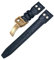 NBCNZCTSAS Bracelet de montre en cuir tissé for rivets, 20mm 21mm 22mm, adapté au grand pilote portugais IWC IW3777, adapté au bracelet de montre Seiko(Blue Rose Square,22mm)