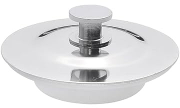Stainless Steel Bath Plug for 40-45mm Holes, Universal Sink Stopper for Kitchen and Bathtub, Anti-Leak Design with Secure Fit