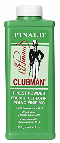 Clubman Talc White, 9 oz.