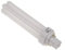 General Electric Ampoule 2 broches Double tube D CFL à faible consommation d'énergie 10 W G24D-1 Blanc chaud 10000 heures