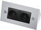 Thebo E 3900/ST2 Aluminium Steckdose 2-Fach