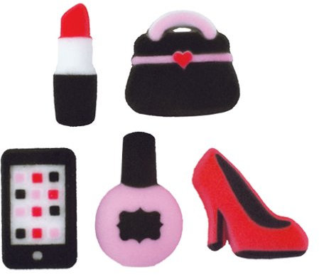 The Diva Sortiment Zucker-Kuchendekoration, 10 Stück