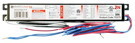 Ge Lighting FLUOR Ballast,Electronic,Instant,56W GE232MAX-G-N - 1 Each