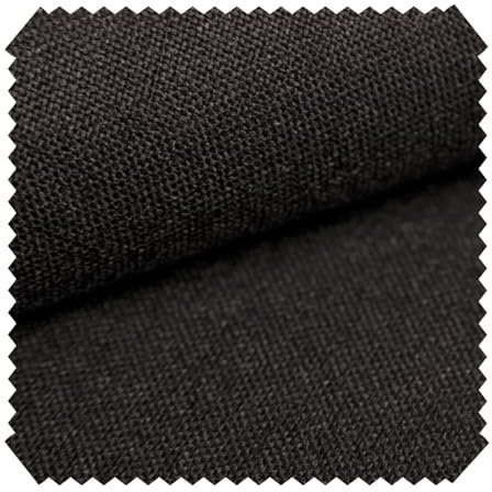 novely® AUEN Premium Möbelstoff | Webstoff | fein gewebter Polsterstoff | Meterware | Bezugsstoff | 1 lfm | 26 Farben (05 Dunkelbraun)