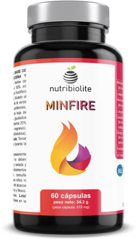 MINFIRE - Natürliches Nootropikum ohne Koffein Es fördert Konzentration, Gedächtnis, Motivation. Bacopa monnieri, Löwenmähne, grüner Tee, Ginkgo biloba, Cholin, Phosphatidylserin - 60 Kapseln