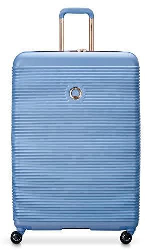 DELSEY PARIS - Freestyle - Valise rigide extensible - 82 x 55 x 34 cm - 143 L - XL - Bleu ciel