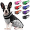 Lelepet Wasserdicht Hundemantel, Winter Winddicht Hundejacke mit Geschirr, Warme Reflektierend Schneeanzug Winterweste, Kaltes Wetter Hundepullover für Kleine Mittlere Große Hunde (Schwarz, S)