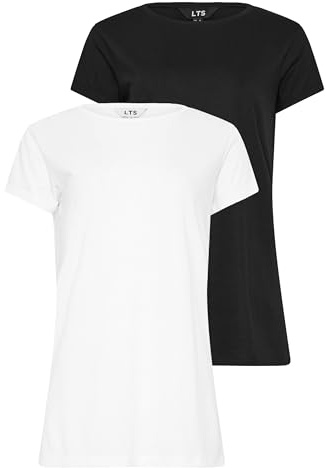 Long Tall Sally - Lts 2 Pack Tall & White T-Shirts - Women's