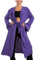 Toocool Spolverino Donna Lungo Elegante Leggero Maniche Lunghe VB-5135 [Taglia Unica,Viola Chiaro]