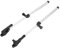 2 Uds Brazos de Ventana de Caravana, Barra de Soporte de Ventana RV, Soporte Telescópico de Ventana de Caravana de Aleación de Aluminio de 310‑435mm para Remolque de Autocaravana