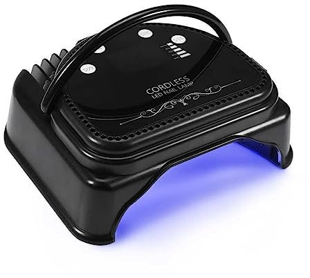 LED UV Nail Lamp 64W LED UV Nail Lamp Dryer Salon Nail Lamp 32LEDs for Curing All Gel Nail Polish with Automatic Sensor for Manicure Pedicure Gel Nail Lamp