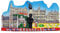 WitnyStore Tiny Landmarks of Brussels Blue Sky Manneken PIS Cinquantenaire Arcade Belgium Western Europe Tourist Attractions Resin Refrigerator Magnet Traveler Souvenir Gift Memento 3D Fridge Magnets