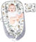 Sky & Zen Babynest: 5 teiliges Babynestchen Set für Neugeborene – Kuscheliges Nestchen für Babys & praktisches Reisebettchen in einem für Mädchen & Jungen