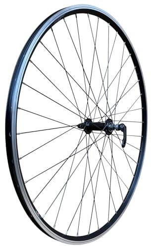 Baldy's 700c Road Racing Bike FRONT Wheel BLACK Quick Release Hub