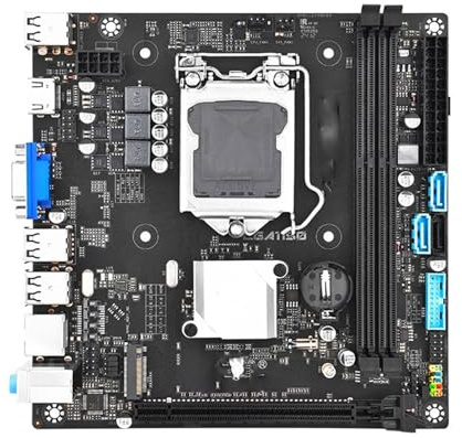 Compatibilità Kit Scheda Madre Fit For H81 Mini Itx LGA 1150 Con Processore Core I5 4590, Memoria RAM DDR3 PC Da 16 GB A 1600 MHz E Ventola CPU Combinata
