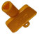 Gas Key Yellow Plastic Gas Meter Box Key - open utility cupboard
