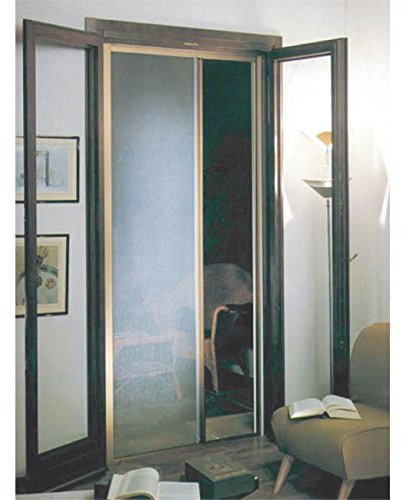 MAURER Zanzariera a Rullo Orizzontale in Kit Bronzo 160x250 cm