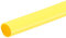 sourcing map Heat Shrink Tubing, 2.5mm Dia 2:1 Heat Shrink Wrap Cable Sleeve Heatshrink Tube 5m Length Yellow