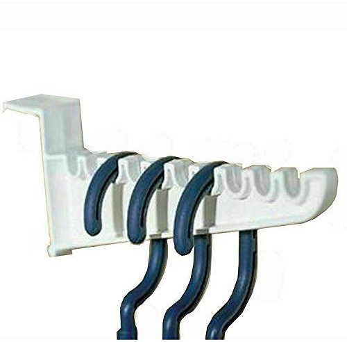 Vision4ever 2Pcs Over Door Plastic Ironing Hanging Hook Laundry Clothes Storage Hanger Holders