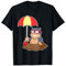 Maulwurf Regenschirm T-Shirt