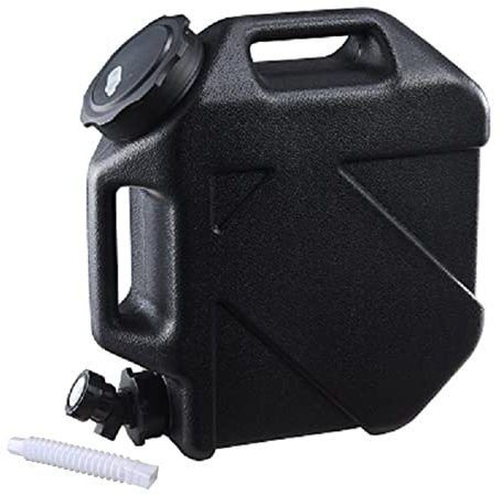 RUYI Bidón de Agua con Grifo y Tapa de Rosca, bidón de Agua para Camping, sin BPA, depósito de Agua portátil con asa para Caravana, Picnic